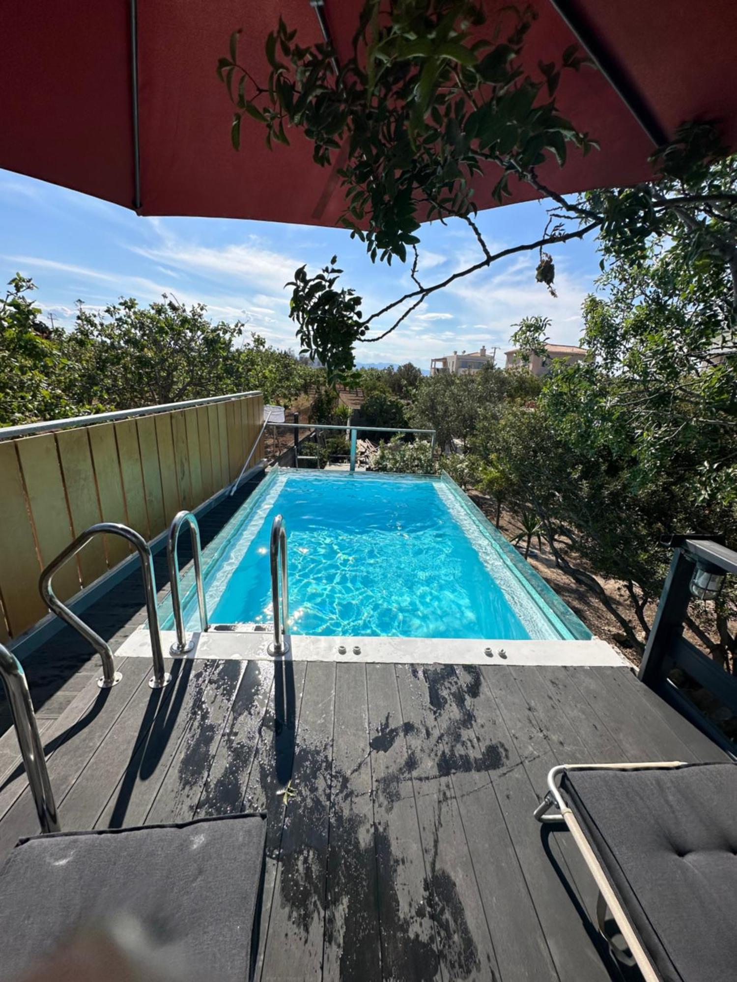 Solmar Aegina With Private Pool - Jacuzzi Apartment Khloi Exterior photo